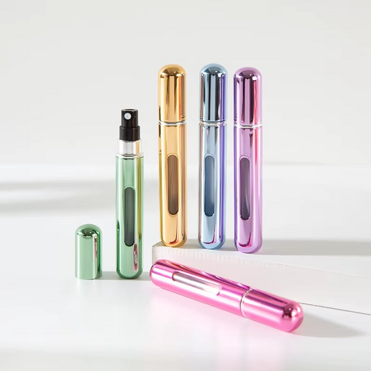 PERFUMERO DE LUJO METALIZADO PACK X 5 UND