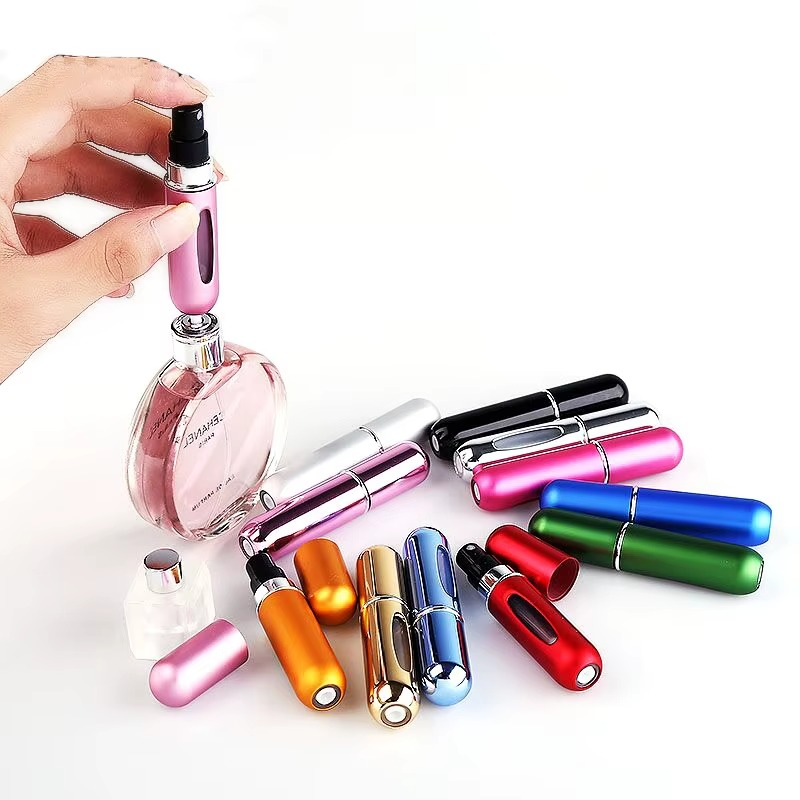 PERFUMERO DE LUJO METALIZADO PACK X 5 UND