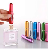 PERFUMERO DE LUJO METALIZADO PACK X 5 UND